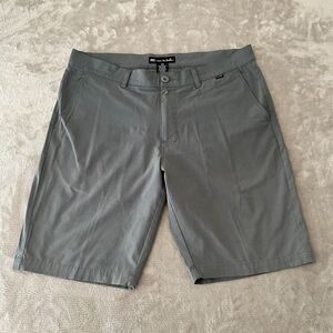 Travis Mathew Beck Golf Shorts Men 36x10‎ Gray Casual Pockets